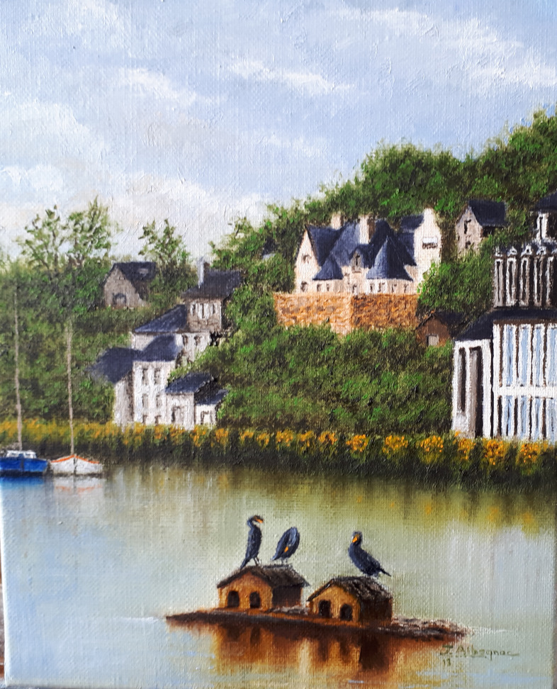  Morlaix, cabanes aux cormorans